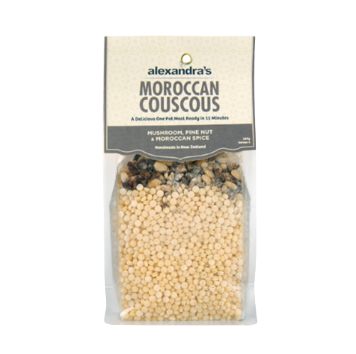 Alexandras Mushroom & Pinenut Moroccan Couscous 280g