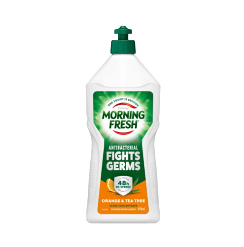 Morning Fresh Antibacterial Orange & Tea Tree Dishwashing Liquid 650ml