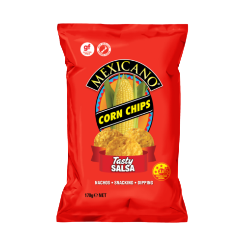 Mexicano Tasty Salsa Corn Chips 170g