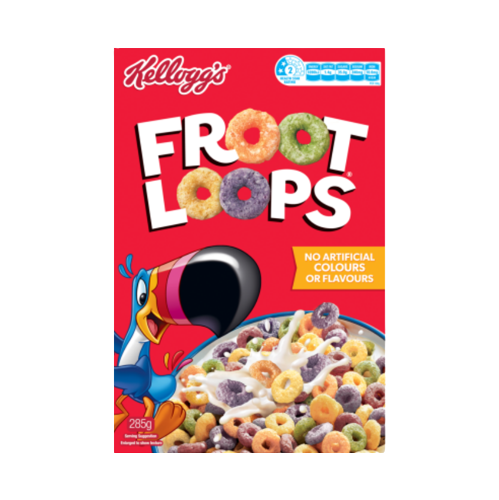 Kelloggs Froot Loops Cereal 285g