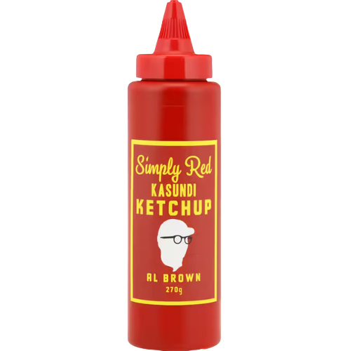 Al Browns Simply Red Kasundi Ketchup 270g