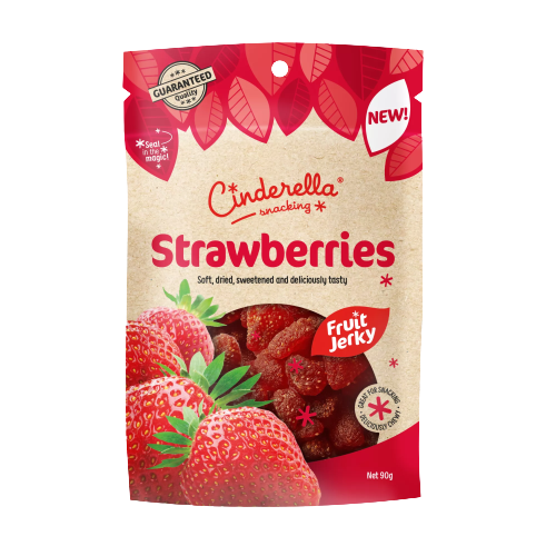 Cinderella Dried Strawberries 90g