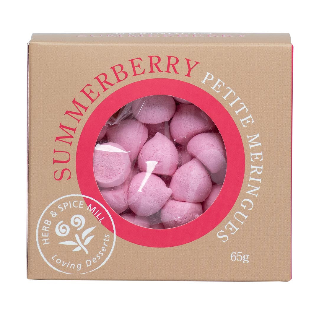 Herb & Spice Mill Summer Berry Petite Meringues 65gm