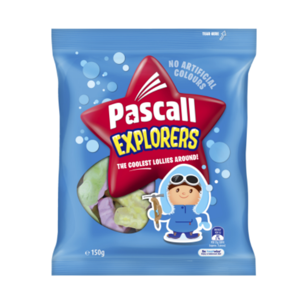 Pascall Sweets Explorers 150g