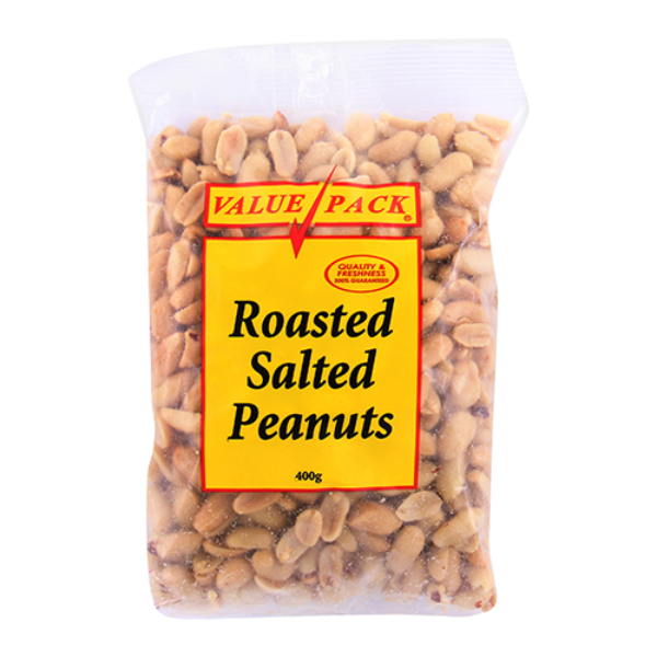 Value Pack Peanuts Roasted Salted 400g