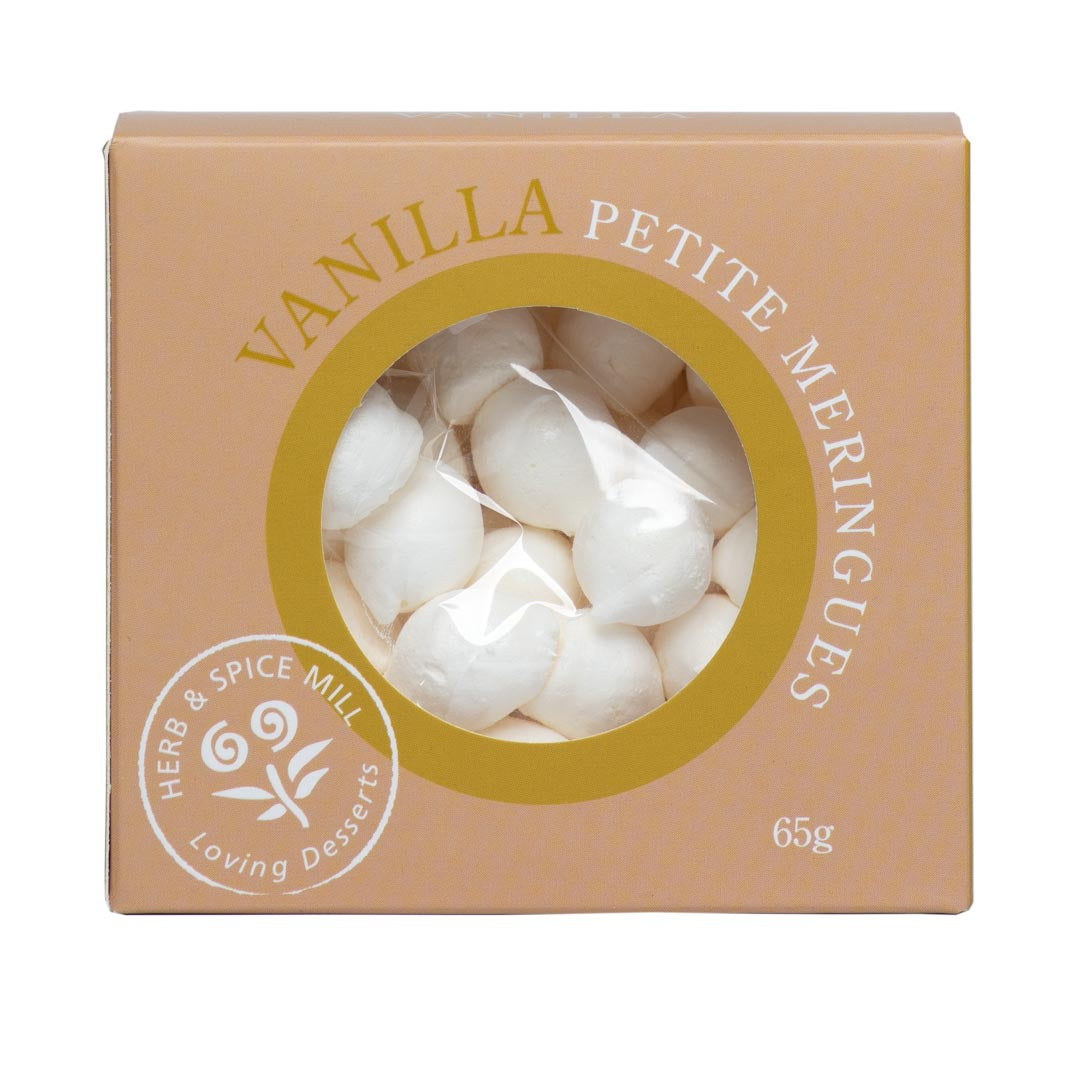 Herb & Spice Mill Vanilla Petite Meringues 65gm