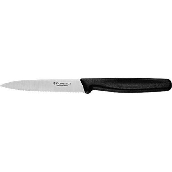 Victorinox Paring Knife Serrated Black 10cm