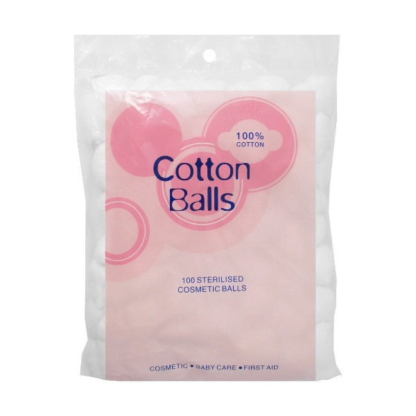 Cotton Balls White 100pk
