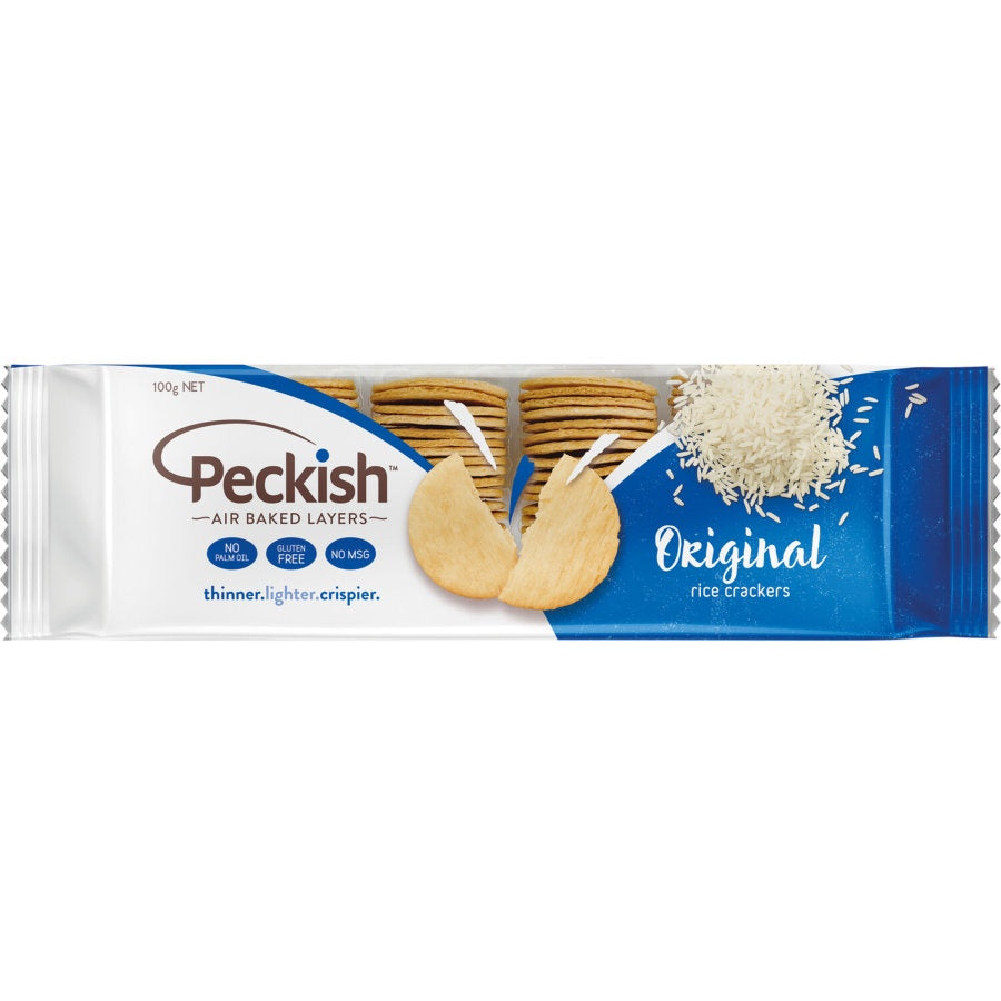 Peckish Original Rice Crackers 90g