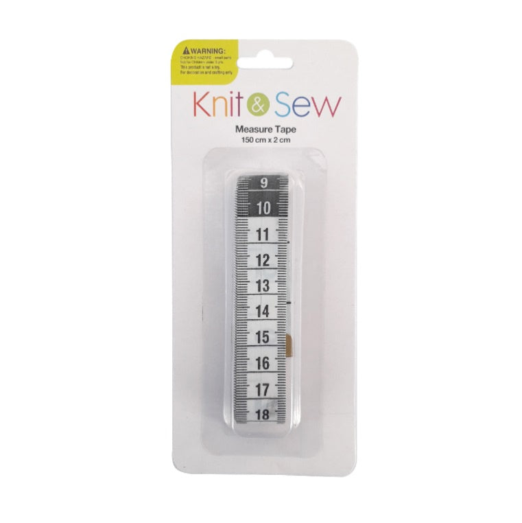 Knit & Sew Dressmaking Tape Measure 150 x 2cm