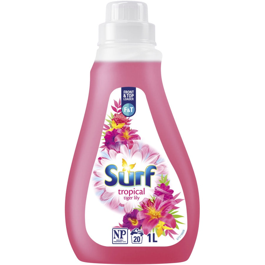 Surf Laundry Liquid Tropical 1L