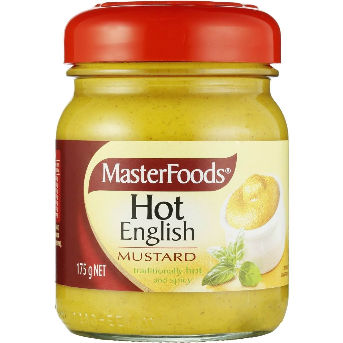 Masterfoods Mustard English Hot 175g