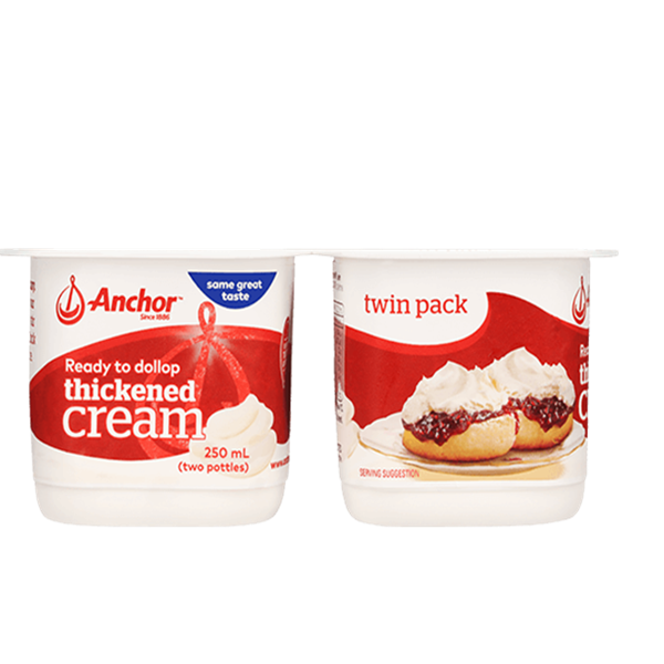 Anchor Thickened Cream Twin Pack 2x125gm