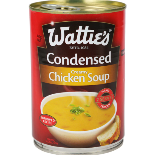 Watties Condensed Creamy Chicken Soup 420g