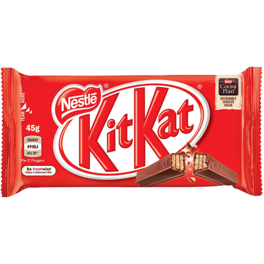 Nestle Kit Kat 4 Finger Chocolate Bar 45g