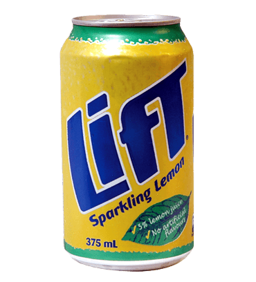 Lift Sparkling Lemon Can 330ml