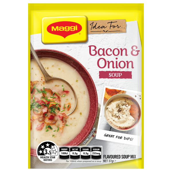 Maggi Bacon & Onion Soup Mix 37g