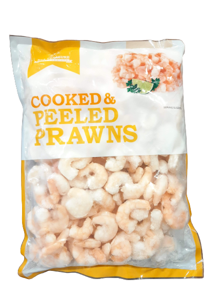 Prawns Cooked & Peeled Frozen 800g