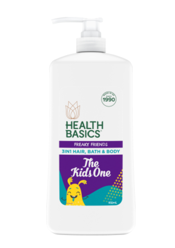 Health Basics Freaky Friends Hair Bath & Body Wash 950ml