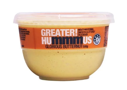 Greater Hummus Glorious Butternut 500g