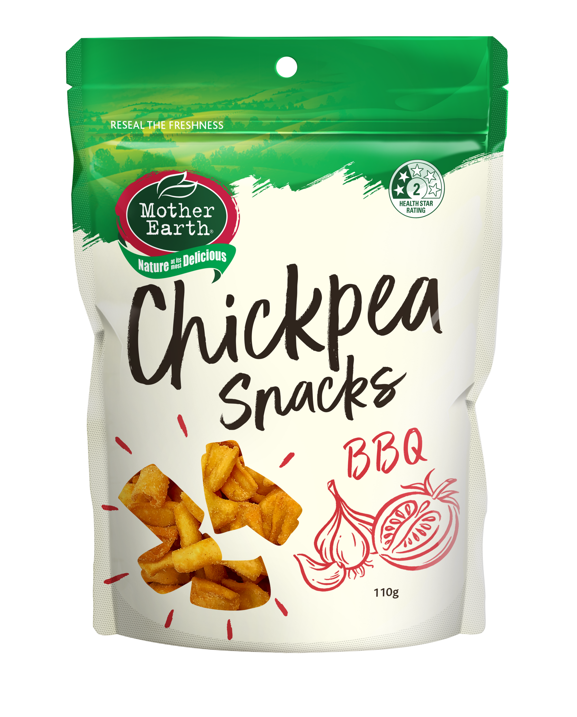 Mother Earth BBQ Chickpea Snacks 110g