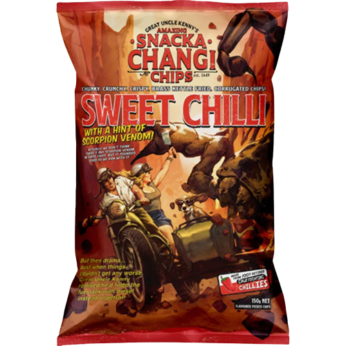 Snacka Changi Sweet Chilli Potato Chips 150g