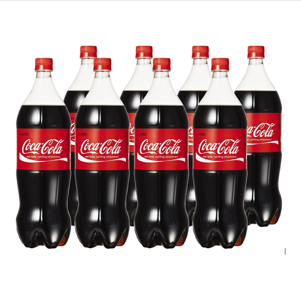 Coca Cola Coke Std 1.5L CARTON OF 8 BOTTLES