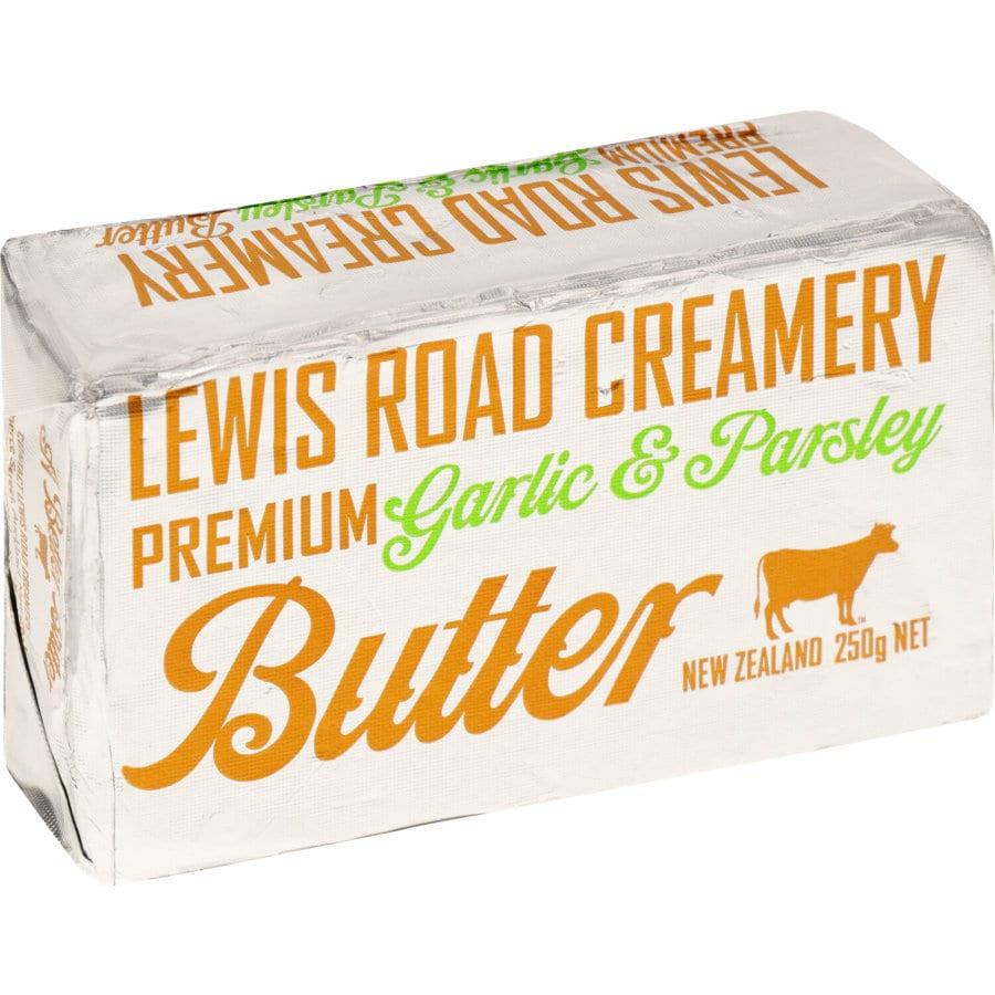 Lewis Road Creamery Premium Garlic & Parsley Butter 250g