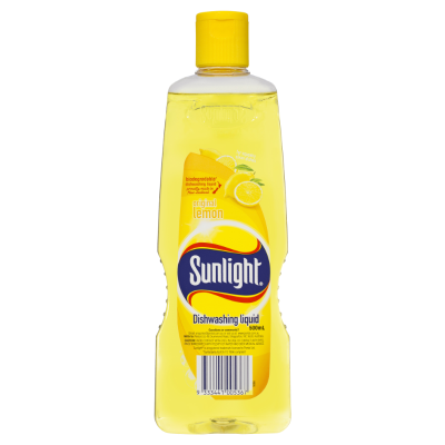 Sunlight Lemon Dishwashing Liquid 500ml