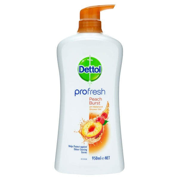 Dettol Shower Gel Peach Burst 950ml