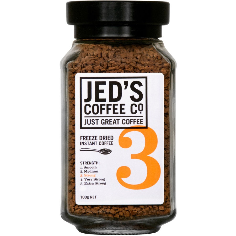 Jed's Freeze Dried Instant Coffee No.3 Jar 100g
