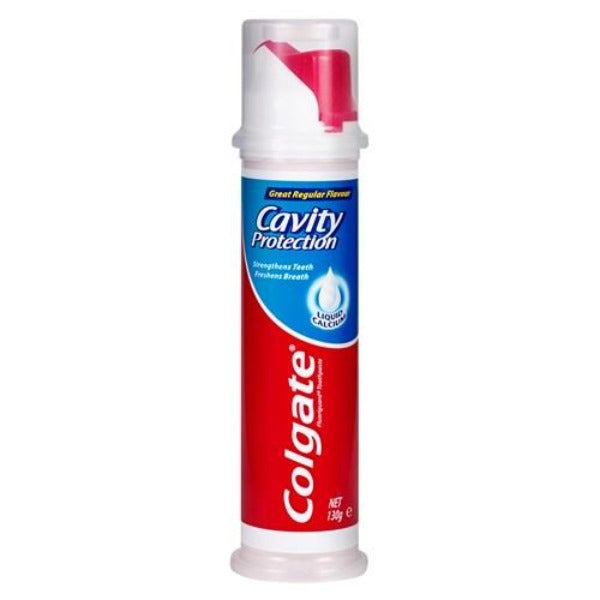Colgate Cavity Protection Great Regular Flavour Toothpaste Pump 130g