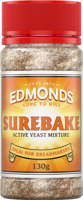 Edmonds Surebake Active Yeast 130g