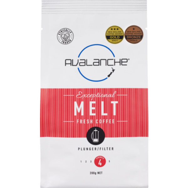 Avalanche Fresh Coffee Melt Plunger 200g