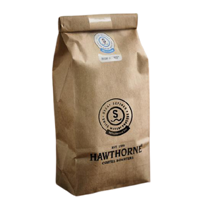 Hawthorne Coffee Columbian Swiss Water Decaf Beans 250gm Foil bag