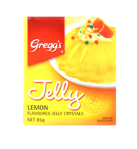 Greggs Jelly Lemon  85g