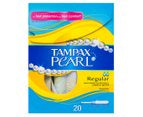 Tampax Tampons Regular Pearl 20pk w/applicator