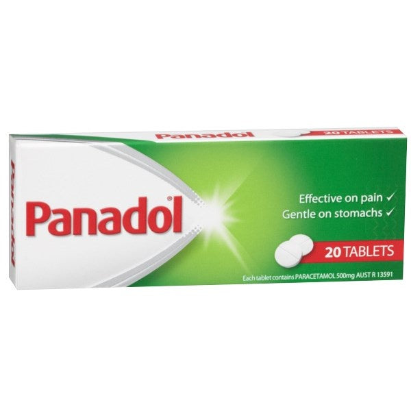 Panadol Paracetamol 500mg Tablets 20pk