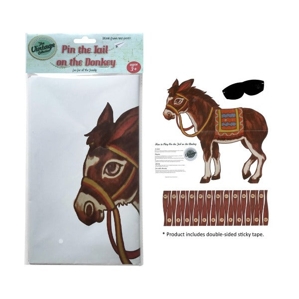 The Vintage Collection Pin The Tail On The Donkey Game