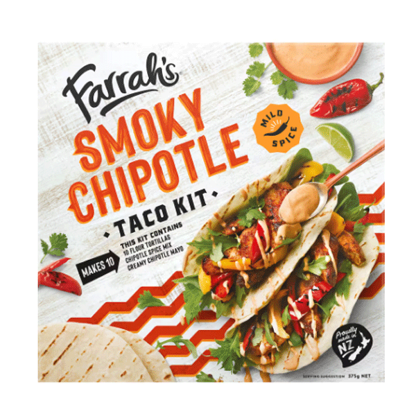 Farrah's Smoky Chipotle Meal Kit 10pk