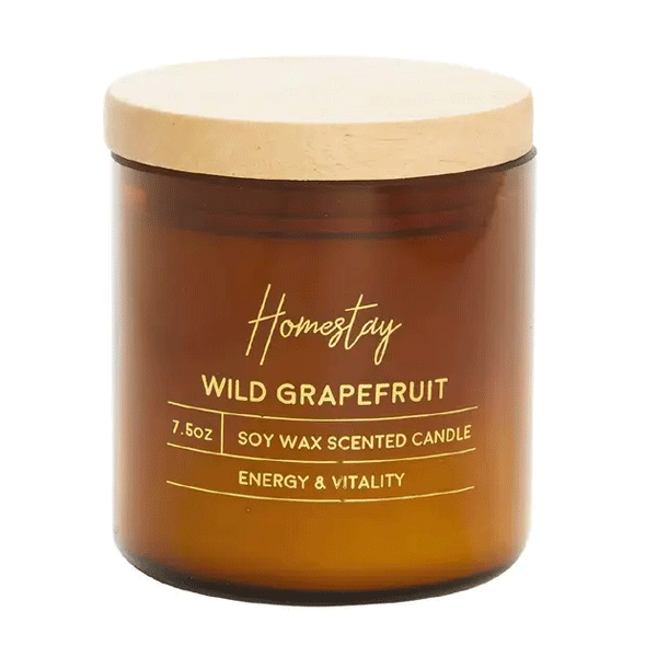 Homestay Candle - 7.5oz Wild & Grapefruit