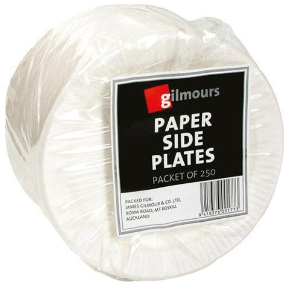 Gilmours Paper Side Plate 100pk