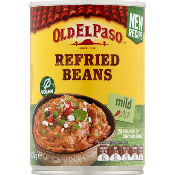 Old El Paso Mild Refried Beans 435g