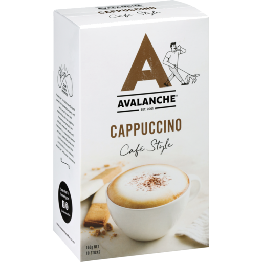Avalanche Cappuccino Sachets 10pk
