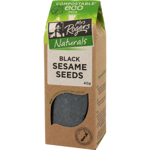 Mrs Rogers Black Sesame Seeds 40g