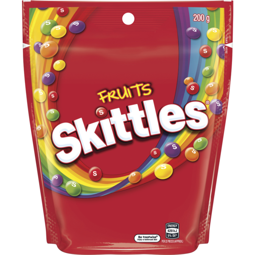 Skittles Fruits Candy 200g