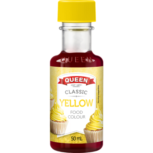 Queen Yellow Food Colour 50ml