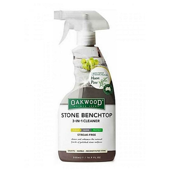 Oakwood Stone Benchtop 3in1 Cleaner Spray 500ml