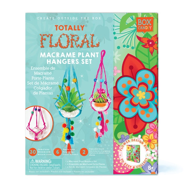 Totally Floral Macrame Plant Hanger