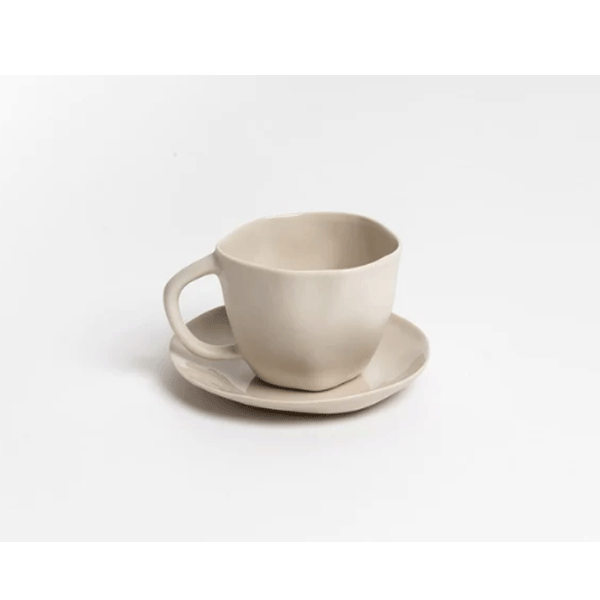 Haan Mug and Dish - Cashmere